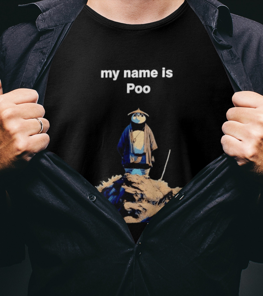 Kung Fu Panda My Name Is Poo T-Shirt