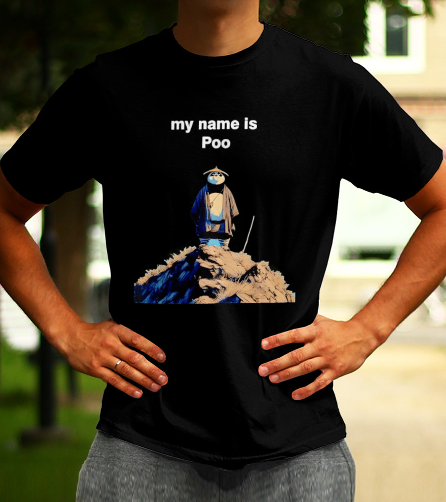 Kung Fu Panda My Name Is Poo T-Shirt