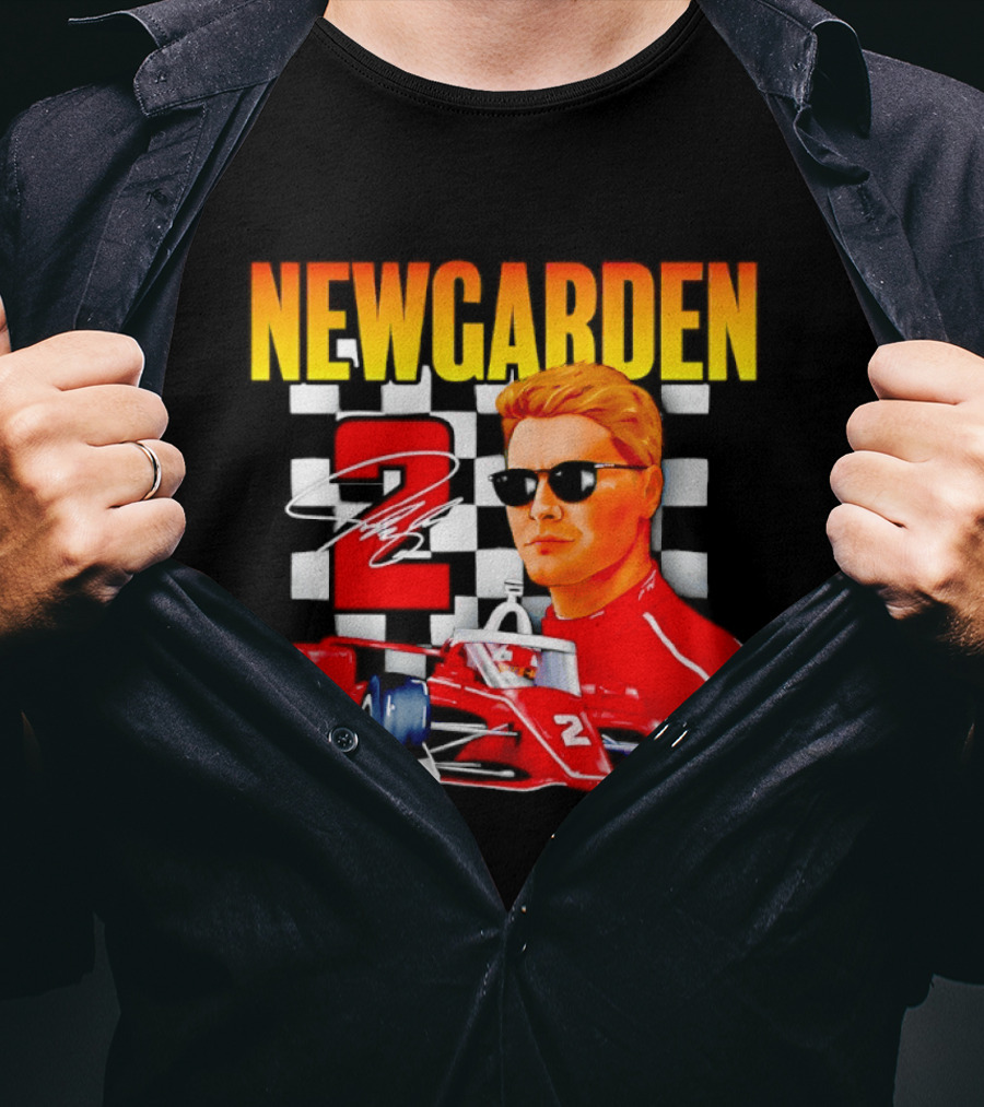 Newgarden No 2 Racing Team Penske Dallara Chevrolet IndyCar Series T-Shirt