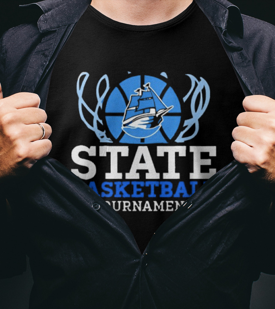 State Basketball 2026 Tournament Ship T-Shirt