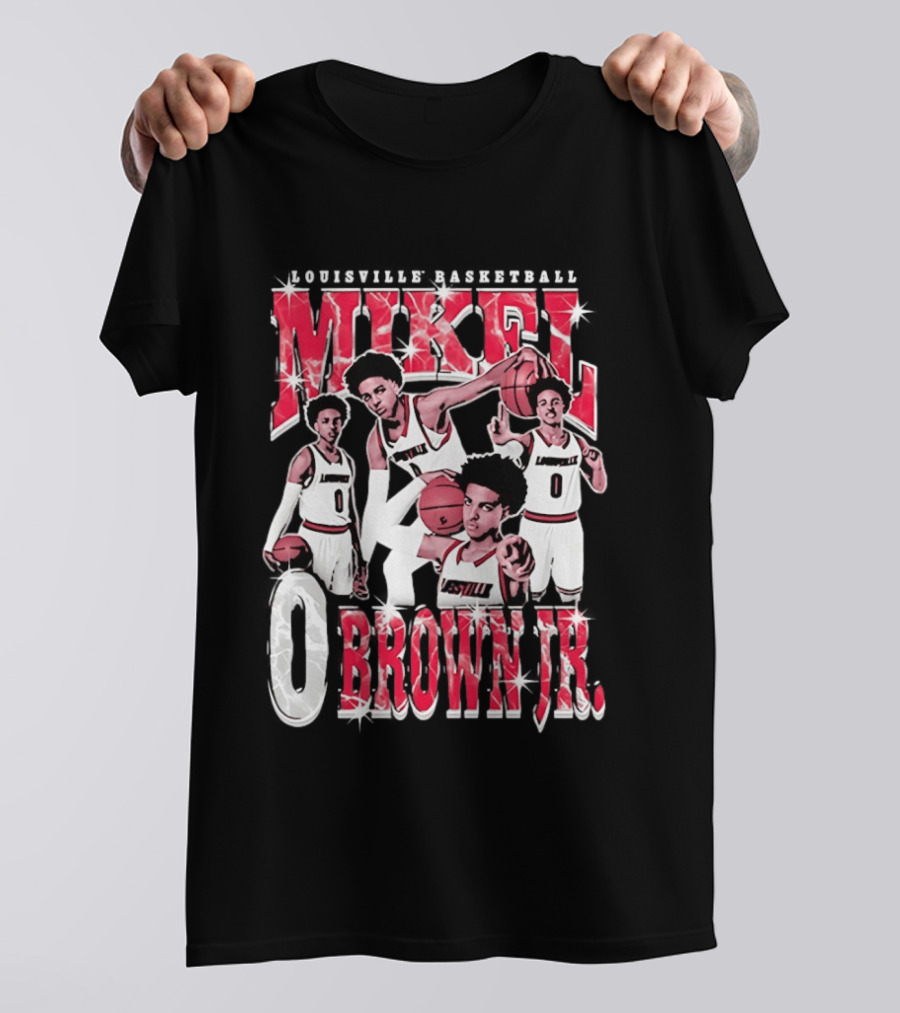 Mikel Brown Jr Louisville Cardinals Basketball Star Player 0 T-Shirt