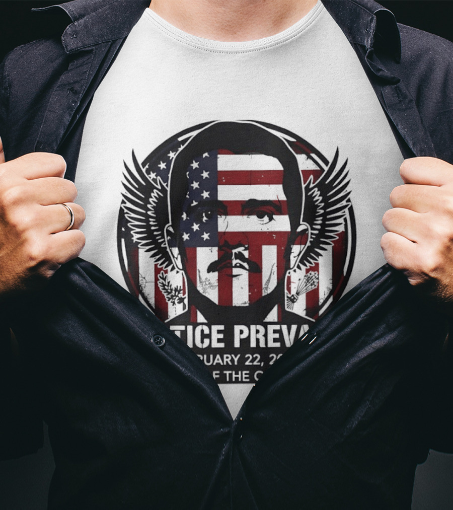 Justice Prevails February 22 2026 End Of The Cartel Era T-Shirt