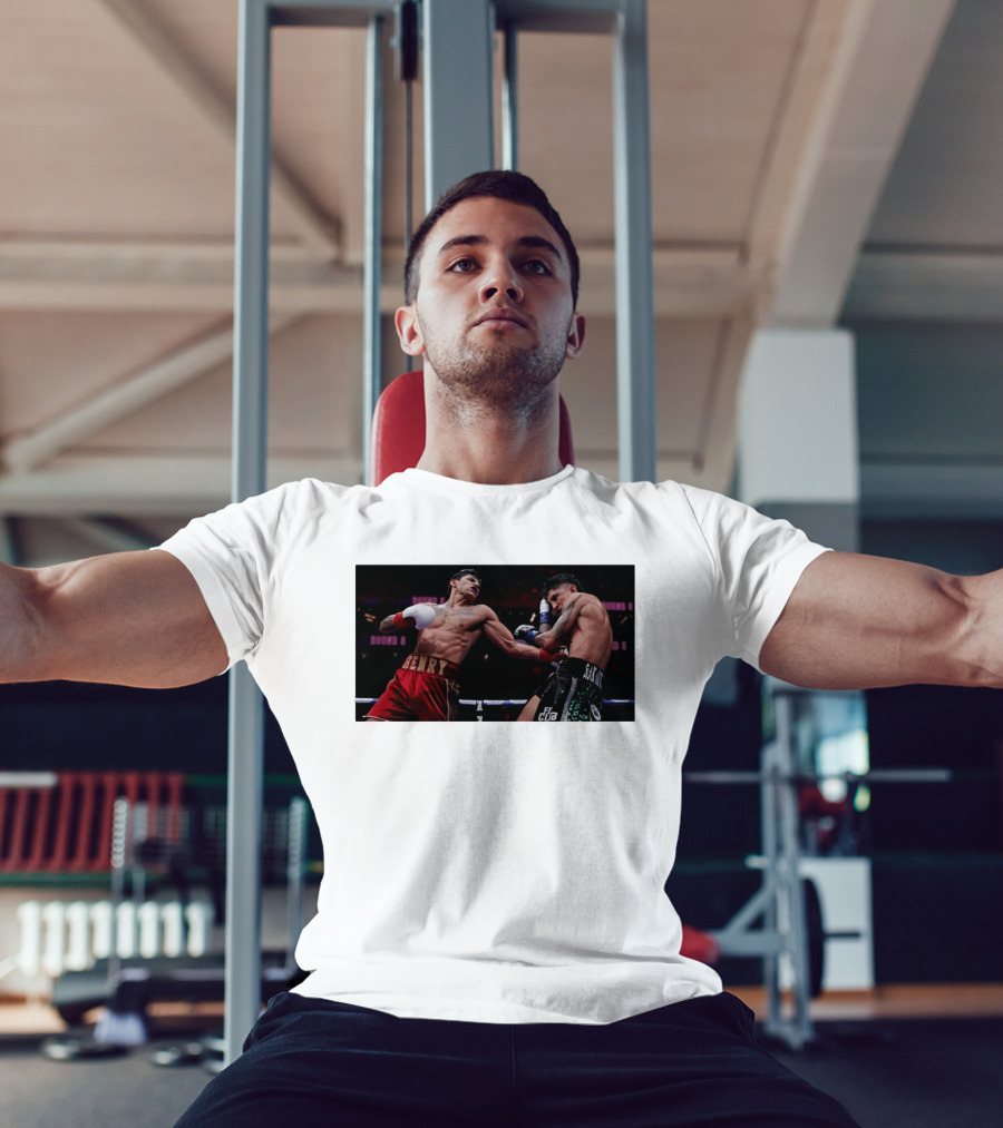 Ryan Garcia Vs Mario Barrios Boxing Match Action Round 6 T-Shirt