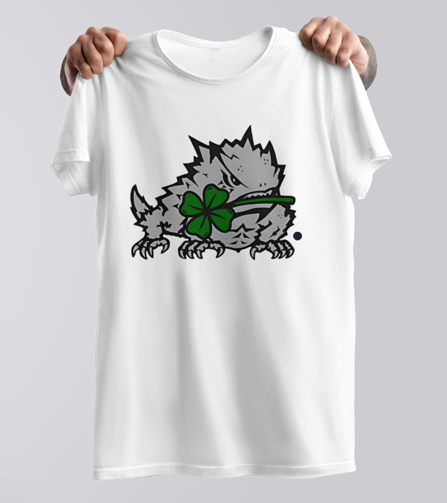 TCU Horned Frogs Shamrock St Patrick's Day Celebration T-Shirt