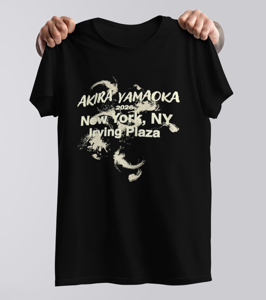 Akira Yamaoka 2026 New York NY Irving Plaza T-Shirt