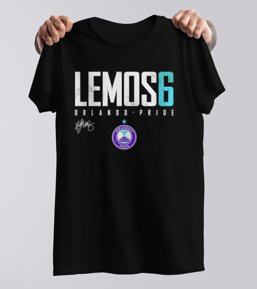 Lemos 6 Orlando Pride NWSL Elite T-Shirt
