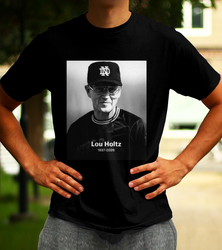 Lou Holtz Notre Dame 1937 2026 T-Shirt