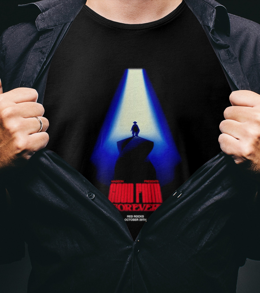 Good Faith Forever Madeon Presents Red Rocks October 29th T-Shirt