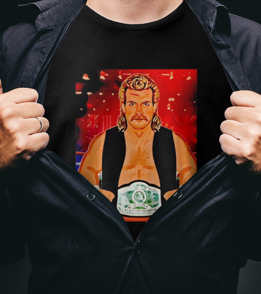 Magnum TA Wrestling Champion Belt T-Shirt