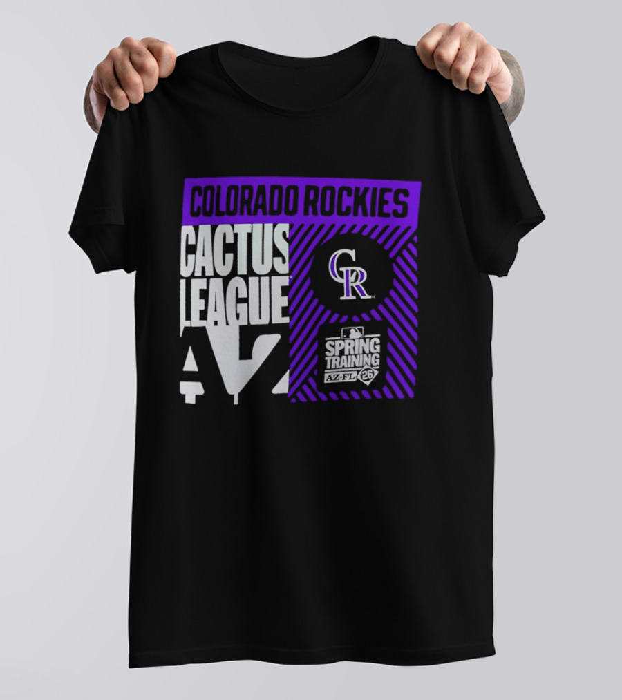Colorado Rockies Cactus League 2026 Spring Training T-Shirt
