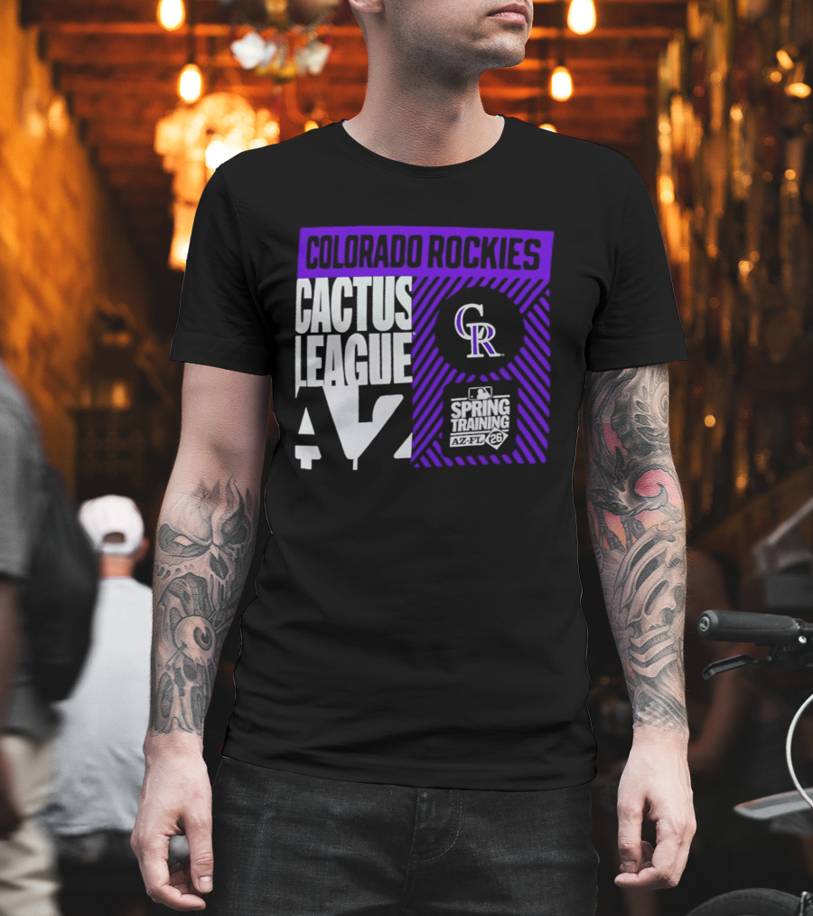 Colorado Rockies Cactus League 2026 Spring Training T-Shirt