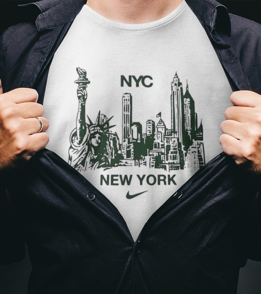 Alysa Liu NYC New York City Skyline Nike T-Shirt