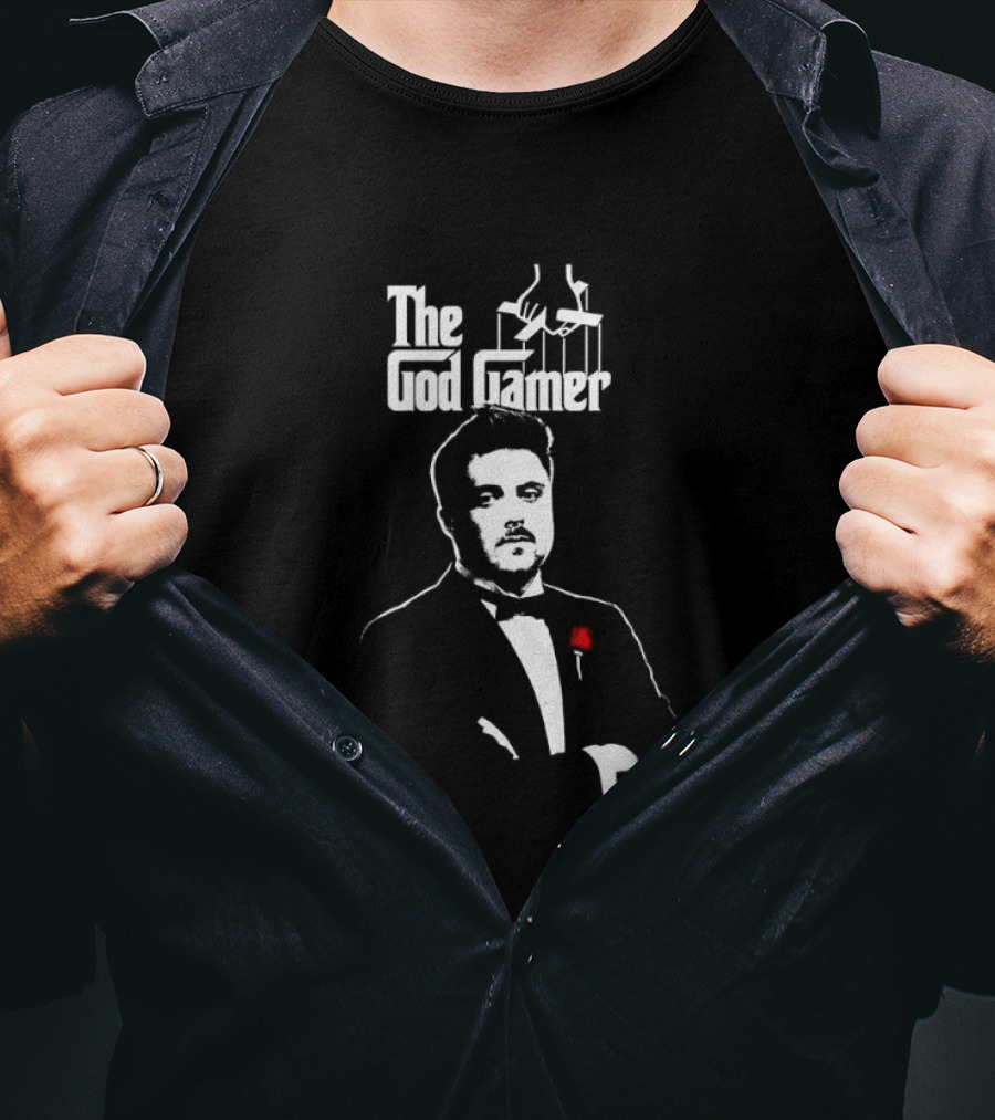 Forsen The God Gamer Iconic Tuxedo Rose T-Shirt