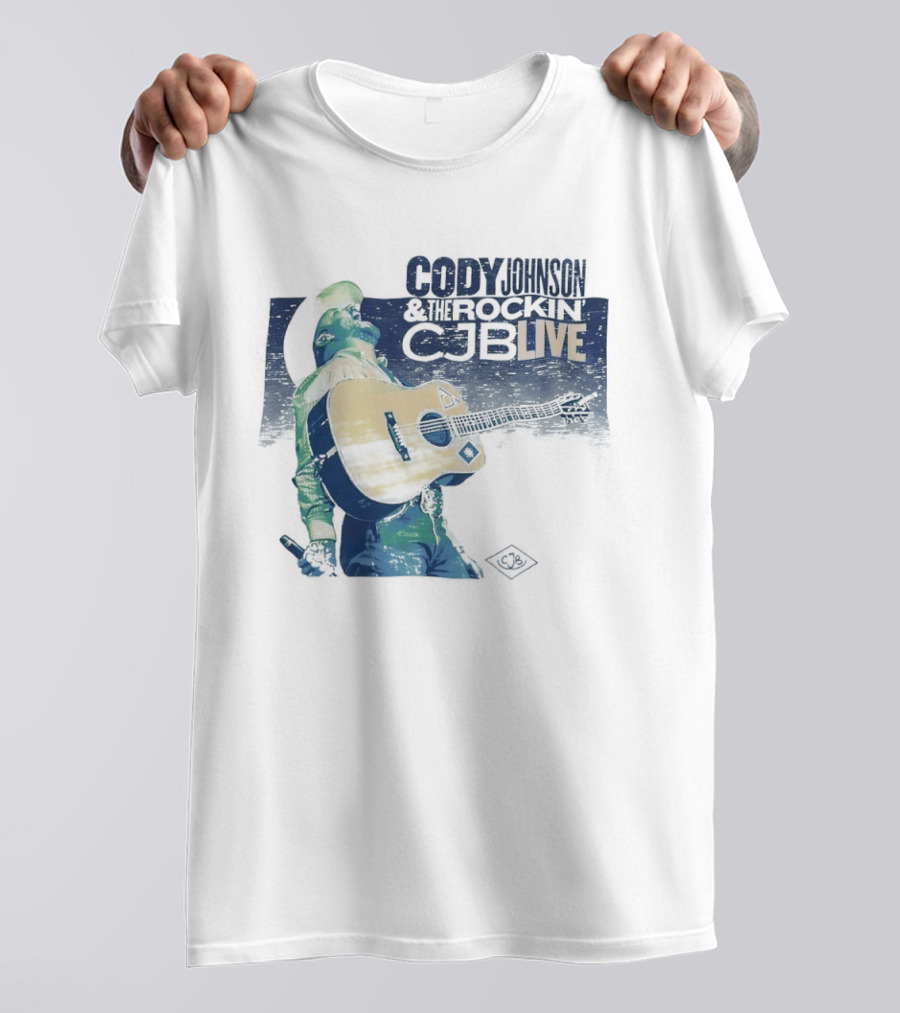 Cody Johnson And The Rockin' CJB Live Concert Guitar Performance T-Shirt
