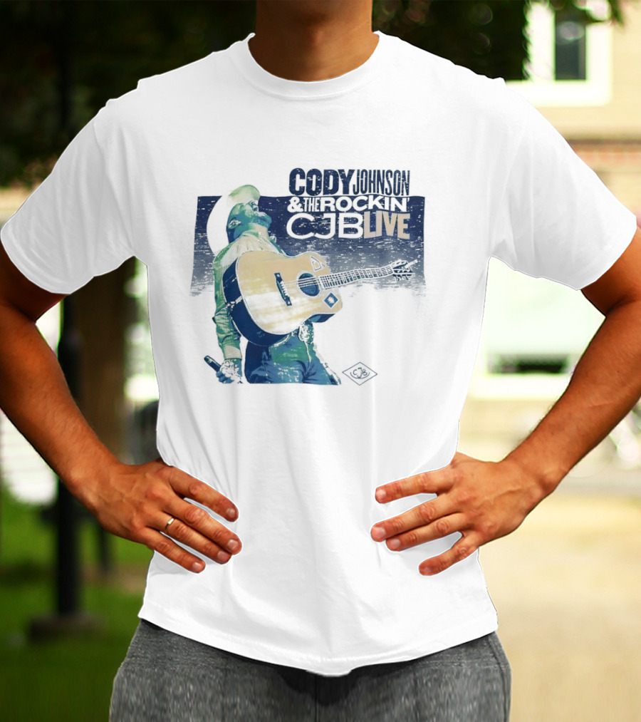 Cody Johnson And The Rockin' CJB Live Concert Guitar Performance T-Shirt
