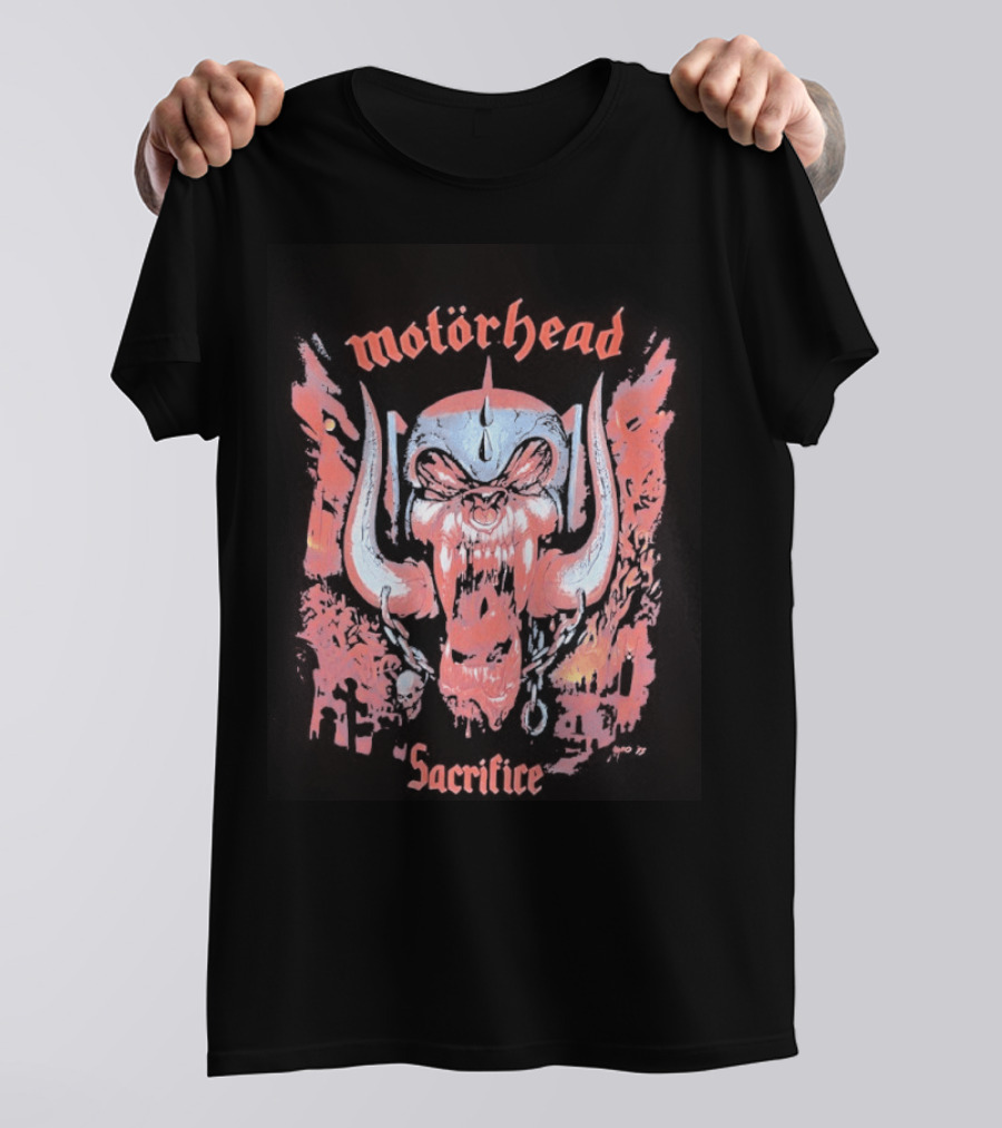 Motorhead Sacrifice Skull T-Shirt