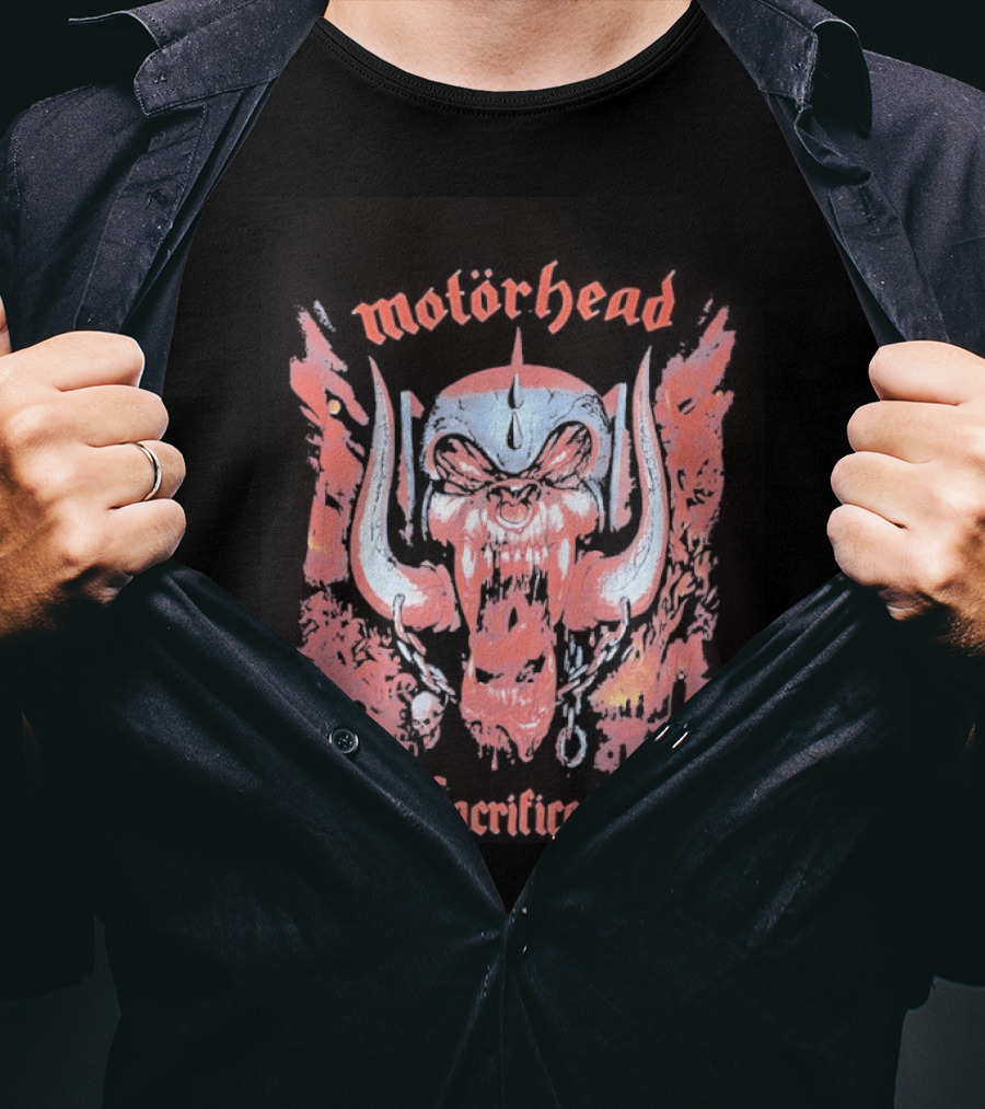Motorhead Sacrifice Skull T-Shirt