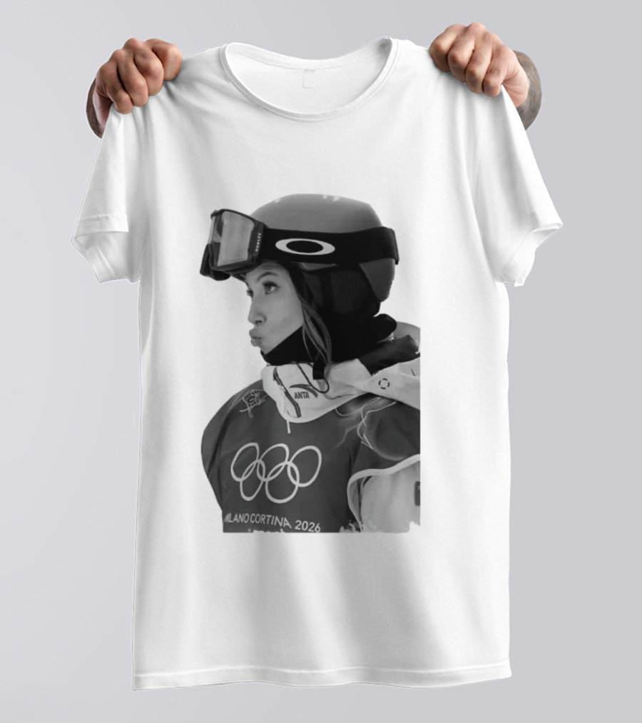 Eileen Gu Olympic Freestyle Skiing Milano Cortina 2026 T-Shirt