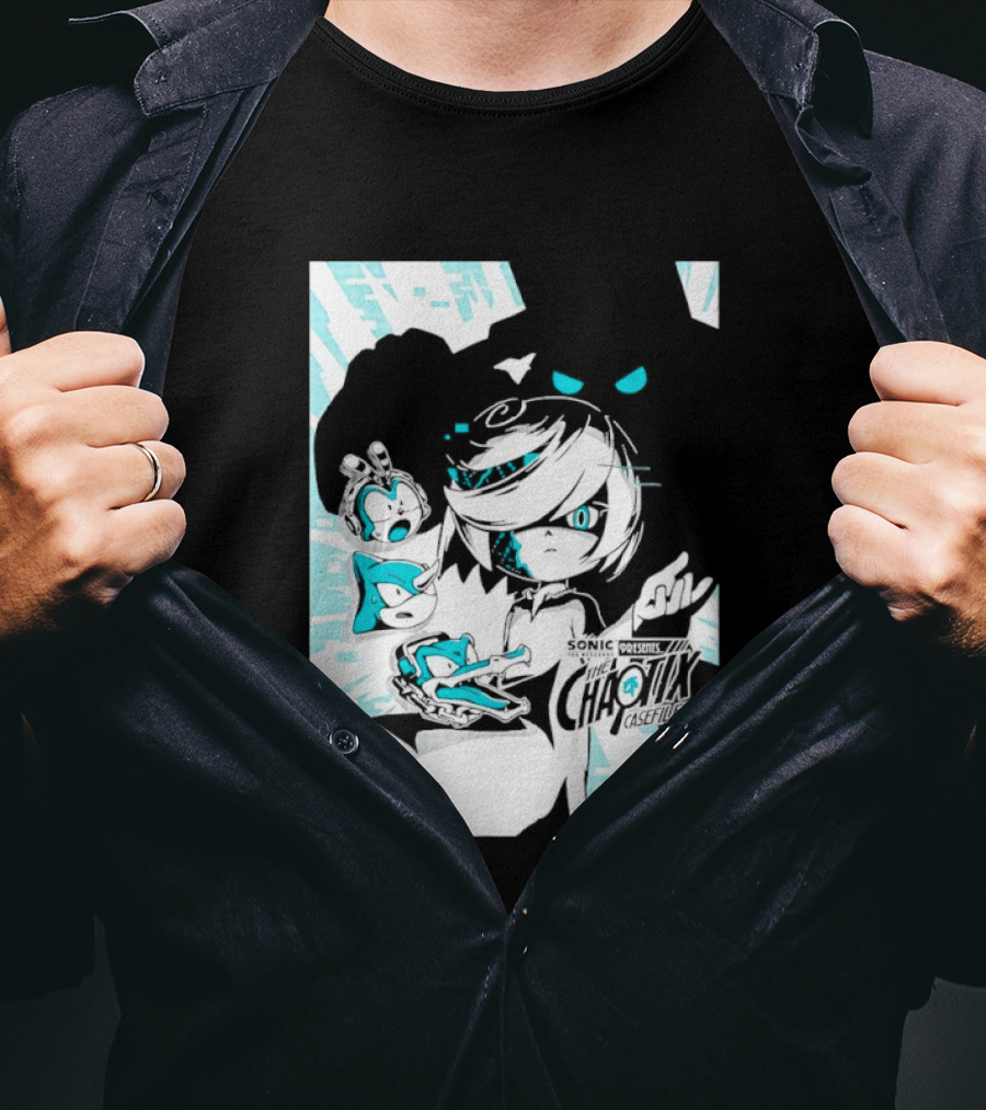 The Hedgehog The Chaotix Casefiles Ep 6 Episode Art Villain T-Shirt