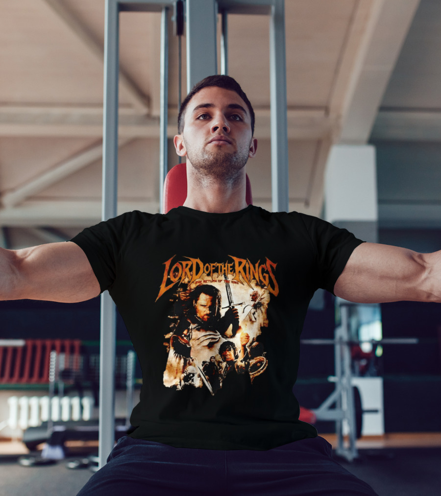 The Return Of The King Lord Of The Rings Movie Characters And Scenes T-Shirt
