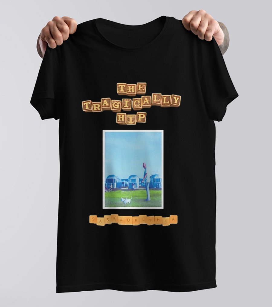 The Tragically Hip Saskadelphia Vintage Trailer Scene T-Shirt