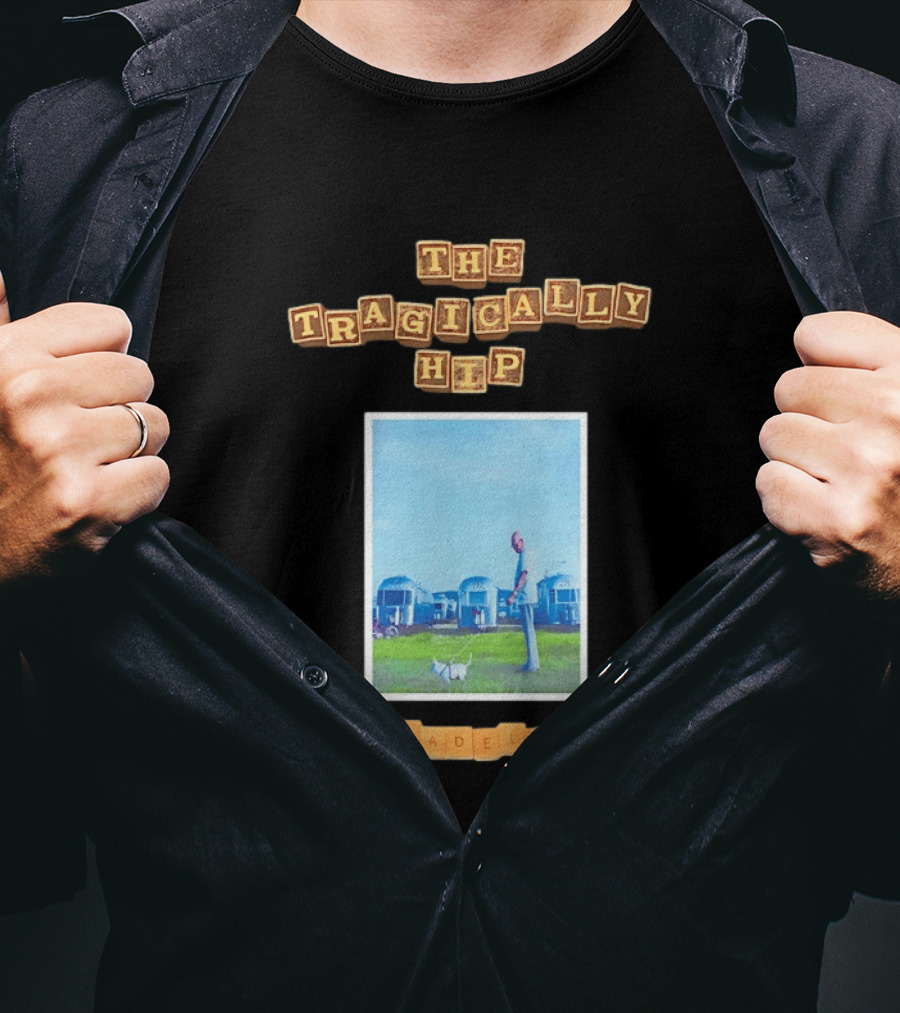 The Tragically Hip Saskadelphia Vintage Trailer Scene T-Shirt