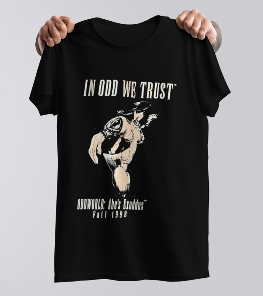 In Odd We Trust Oddworld Abe's Exoddus Fall 1998 T-Shirt