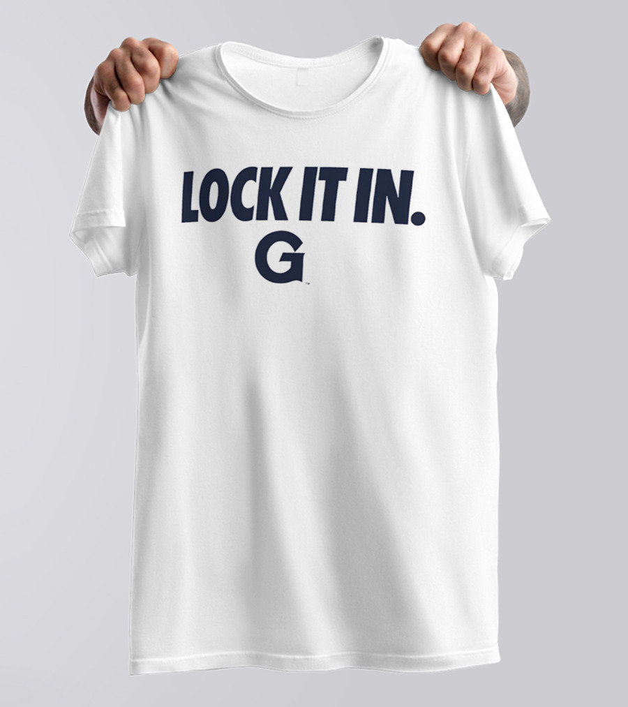 Georgetown Hoyas Lock It In G T-Shirt