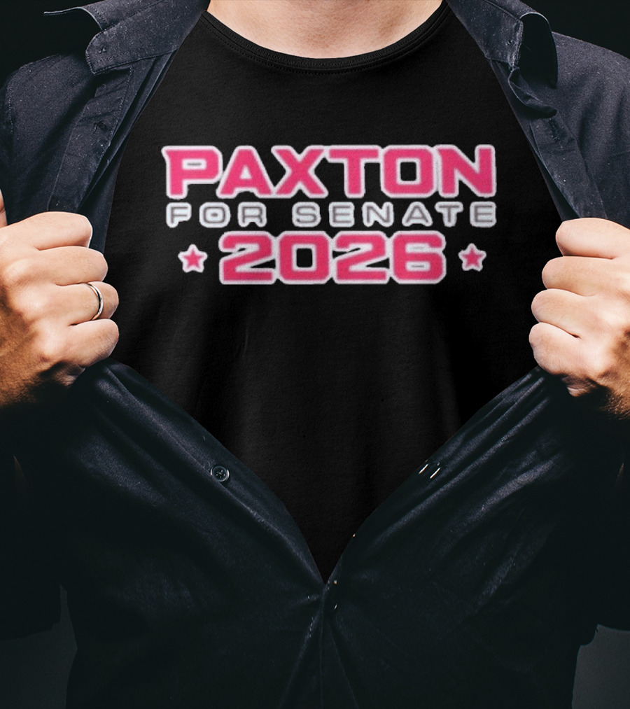 Paxton For Senate 2026 Stars T-Shirt