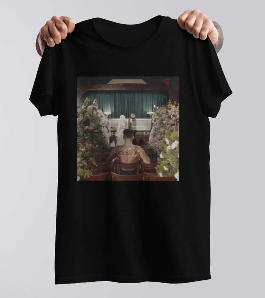 Yeat ADL Album Cover Floral Wedding Scene T-Shirt