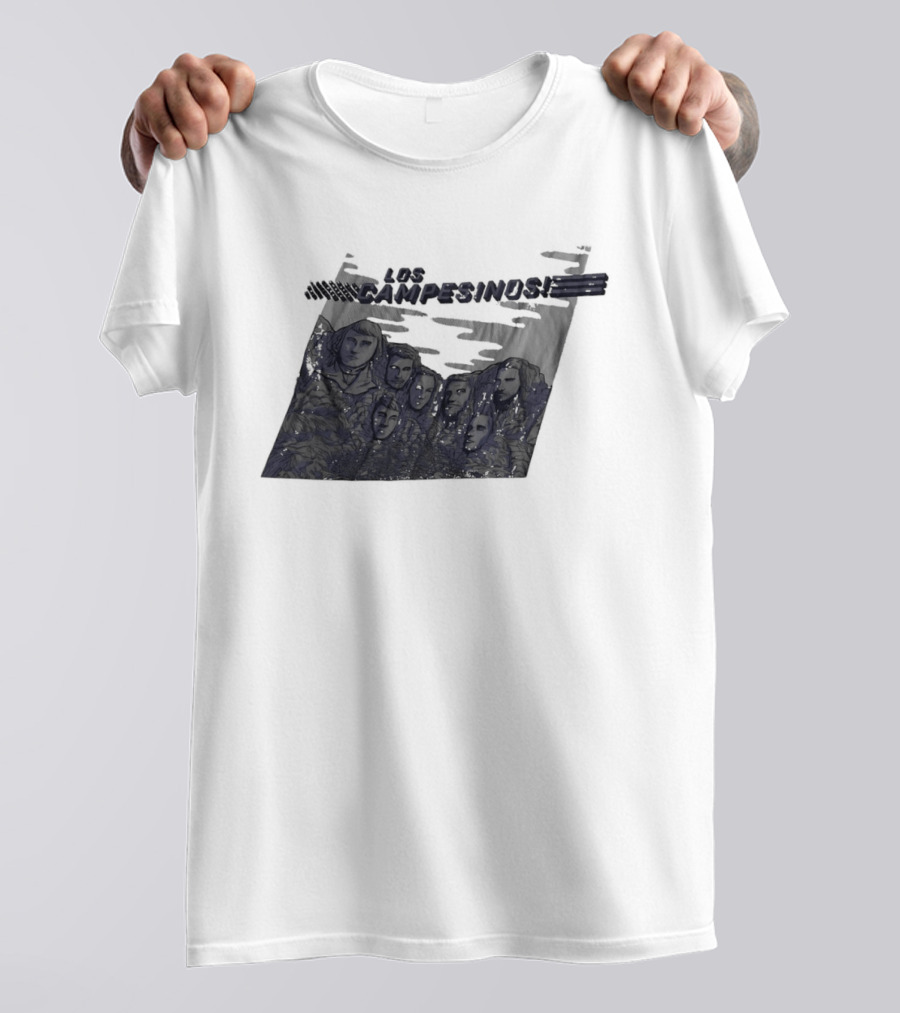 Los Campesinos Mount Rushmore Band T-Shirt
