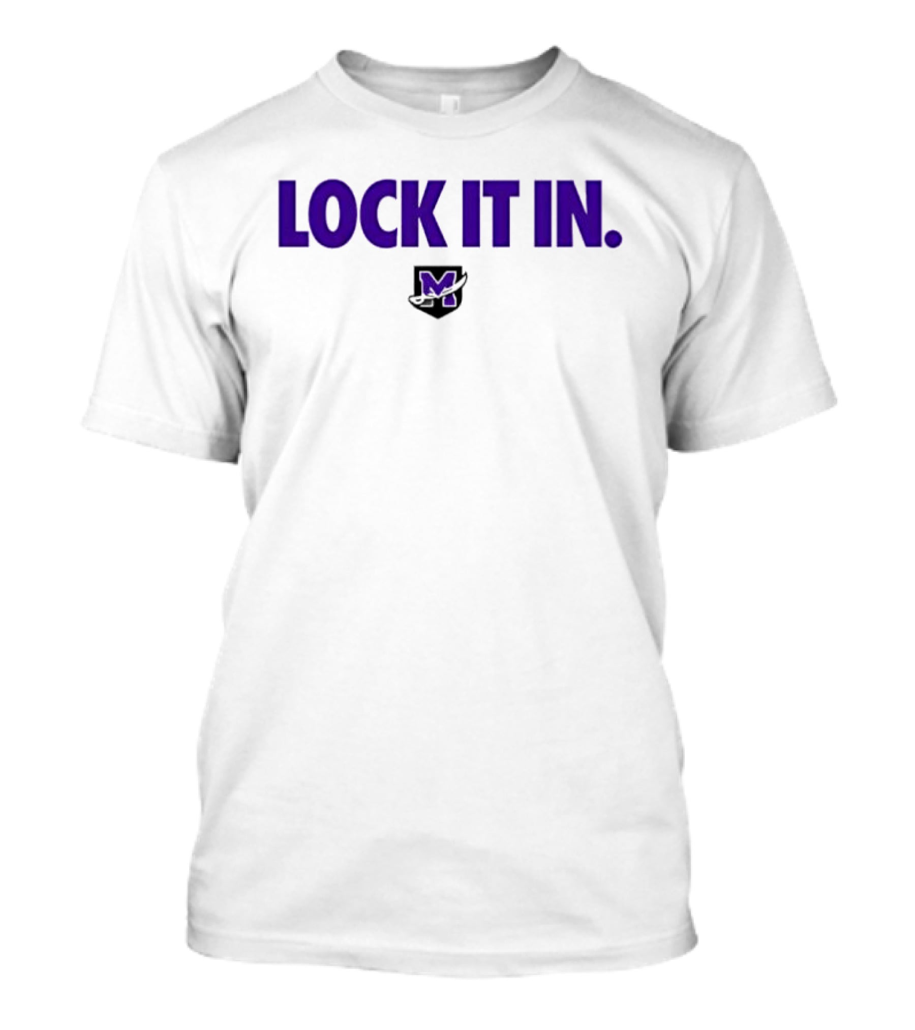 Mount Union Purple Raiders Lock It T-Shirt