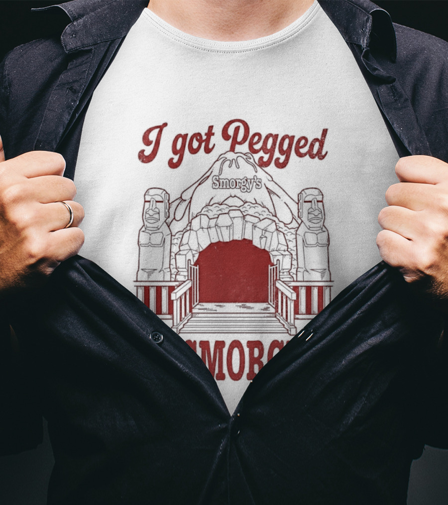 I Got Pegged At Smorgy's Vintage Amusement Park Entrance T-Shirt