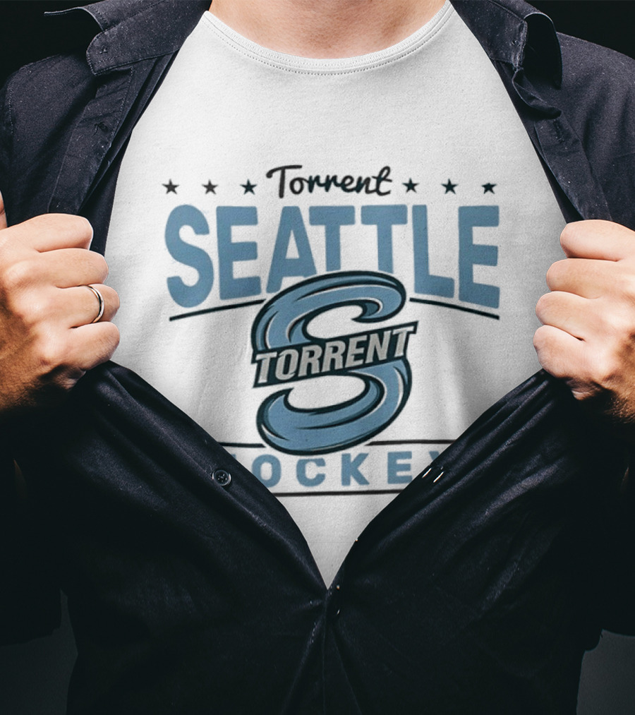 Seattle Torrent Hockey Six Stars T-Shirt