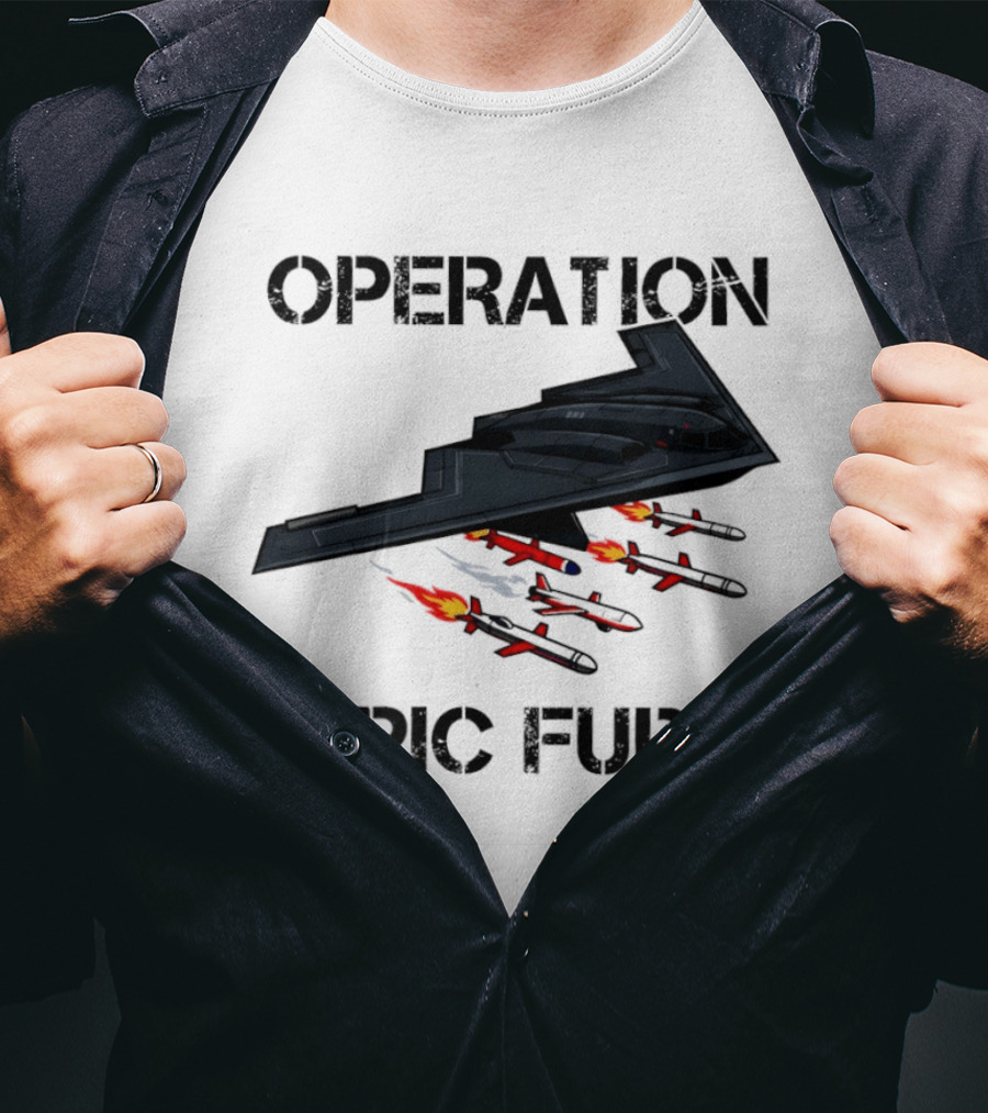 Northrop Grumman B 2 Spirit Operation Epic Fury America Airplane Aircraft T-Shirt