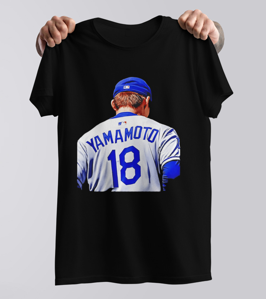 Yamamoto 18 Los Angeles Dodgers Baseball Jersey T-Shirt