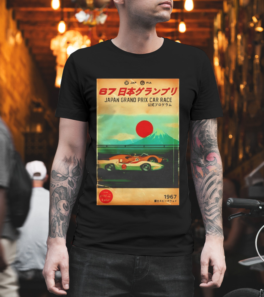 Japan Grand Prix Car Race T-Shirt