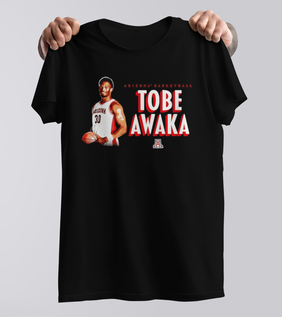 Arizona Basketball Tobe Awaka Wildcats Player 30 T-Shirt