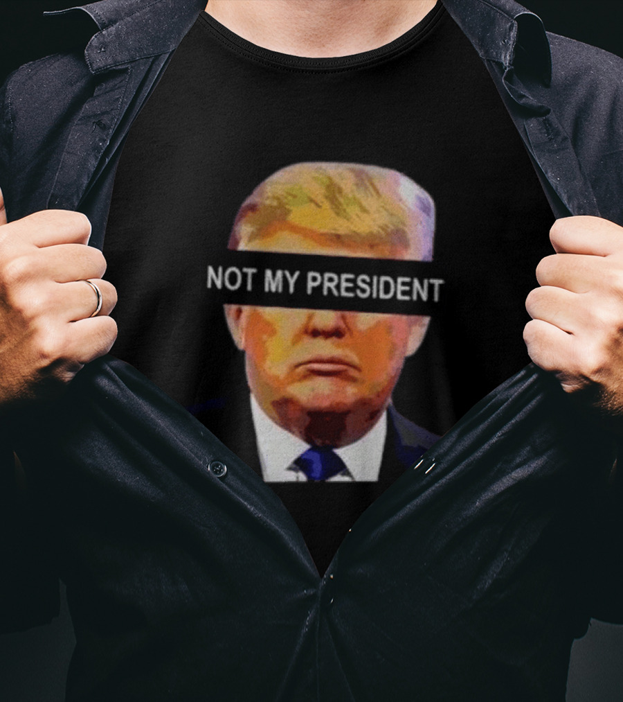 Bad Bunny Not My President Trump Parody Political T-Shirt