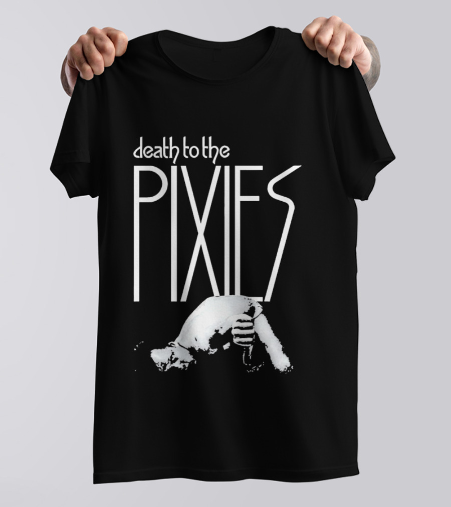 Death To The Pixies Bold Hand T-Shirt