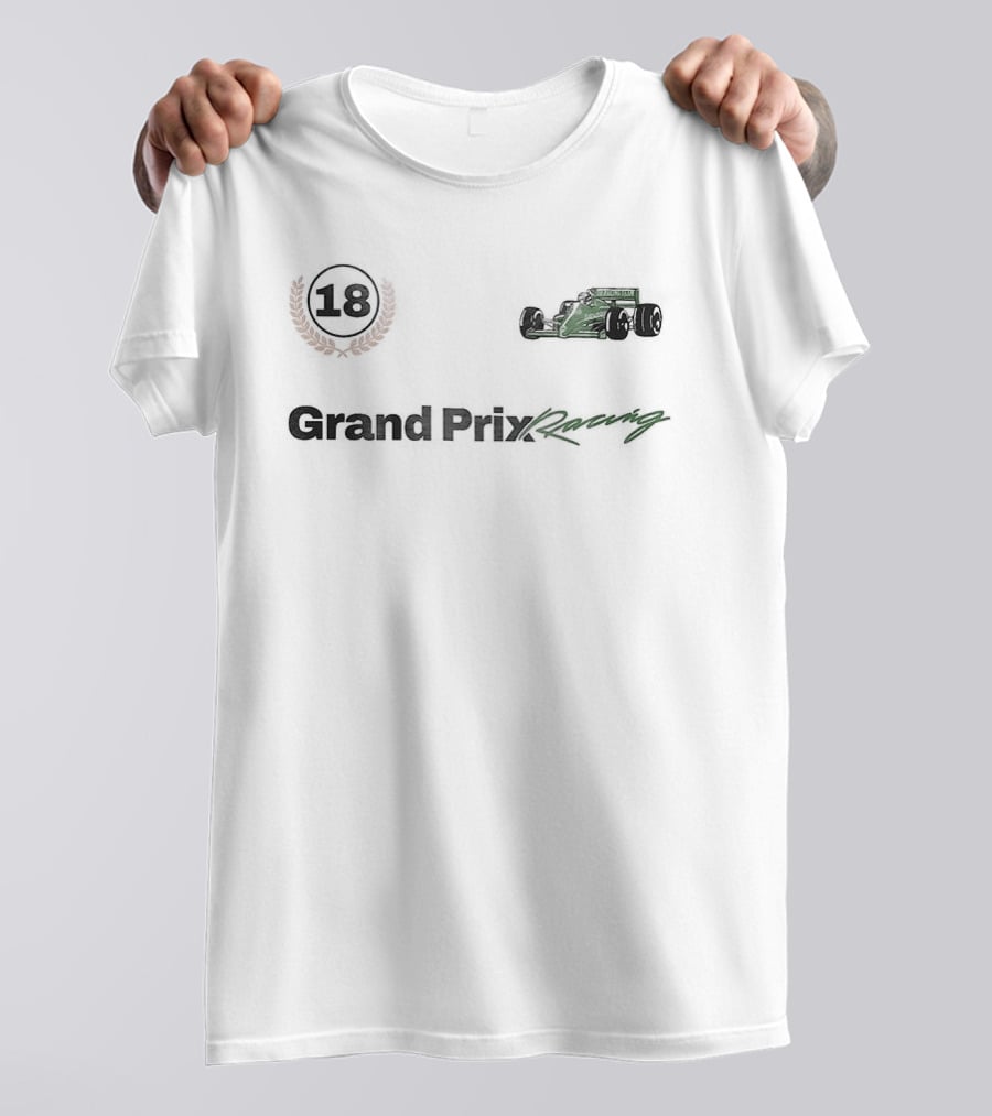Grand Prix Racing 18 Motorsport Formula Car T-Shirt