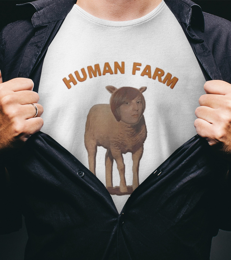 Human Farm April Ludgate Sheep T-Shirt