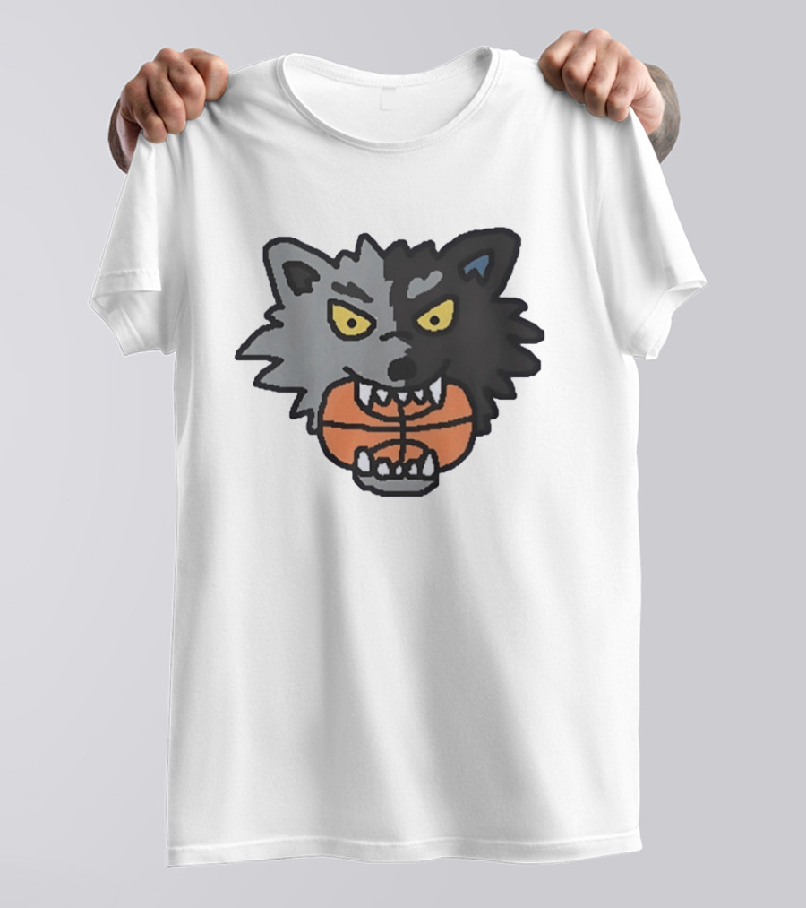 Minnesota Timberwolves Wolf Basketball Fan T-Shirt