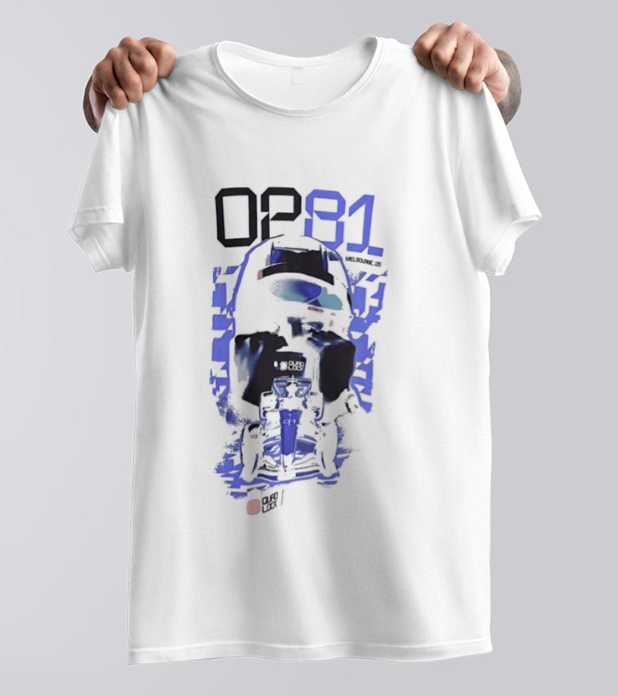 OP81 Formula 1 Racing Icon Oscar Piastri McLaren Melbourne Grand Prix T-Shirt