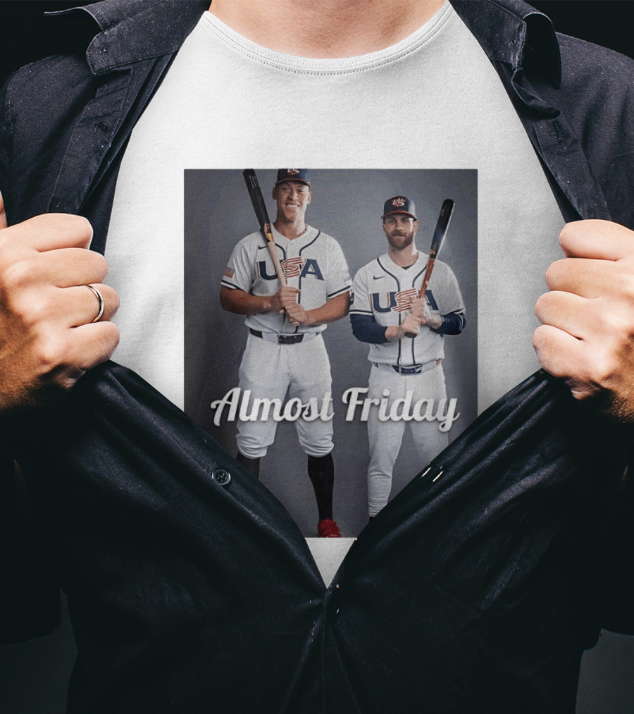Judge Harper USA Baseball Almost Friday T-Shirt