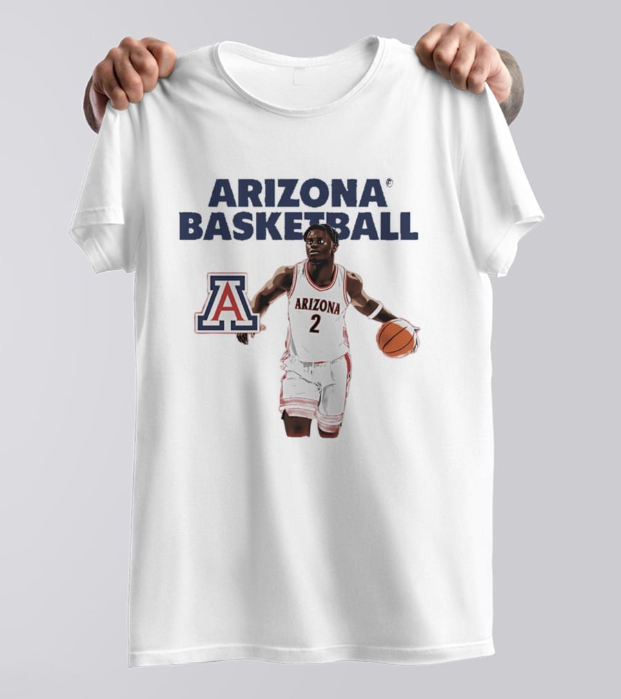 Dwayne Aristode Arizona Basketball Wildcats Player Collage T-Shirt