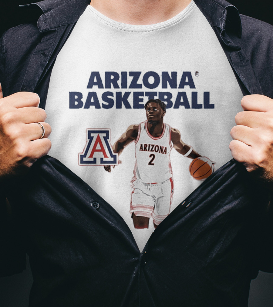 Dwayne Aristode Arizona Basketball Wildcats Player Collage T-Shirt