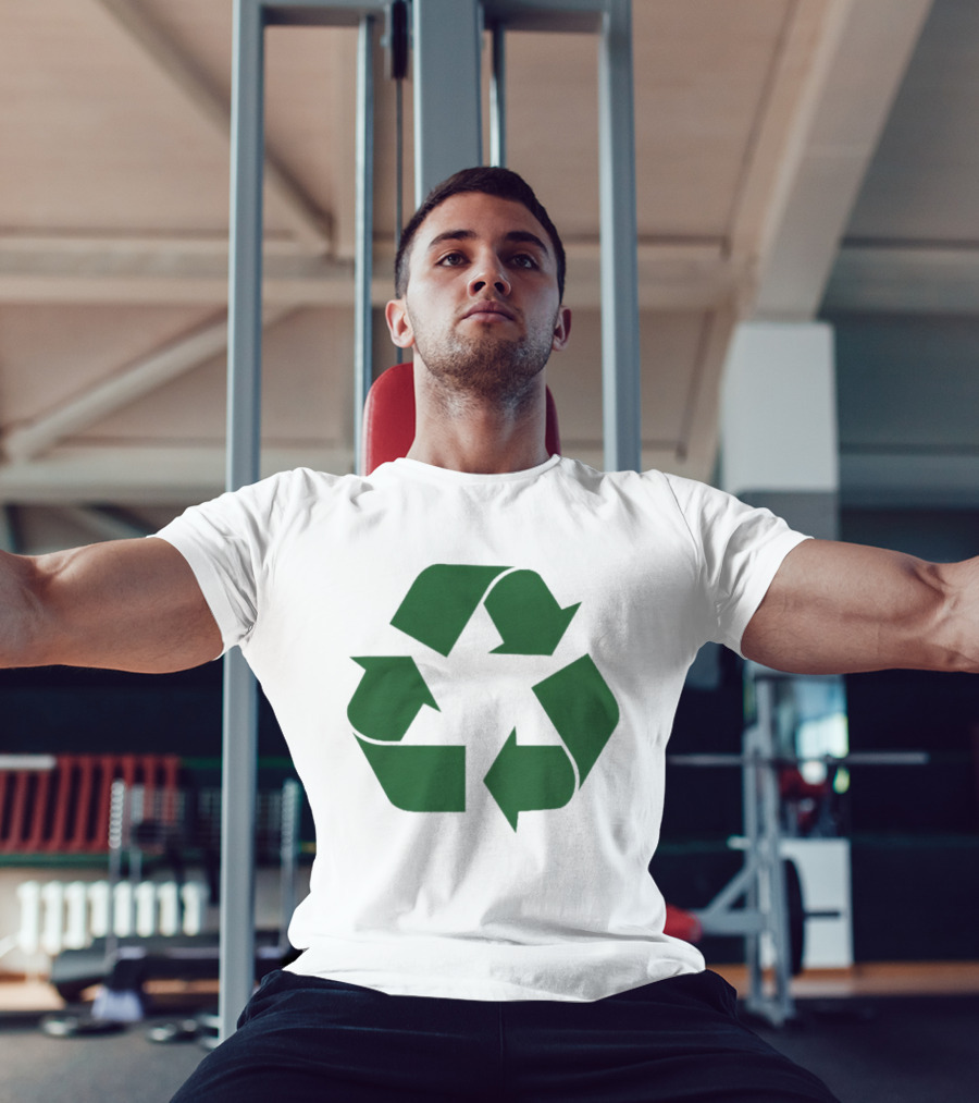 Sam Witwicky Recycle Symbol Eco Friendly Reminder T-Shirt