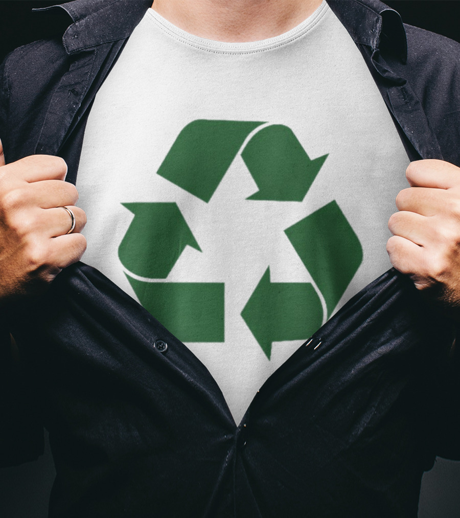 Sam Witwicky Recycle Symbol Eco Friendly Reminder T-Shirt