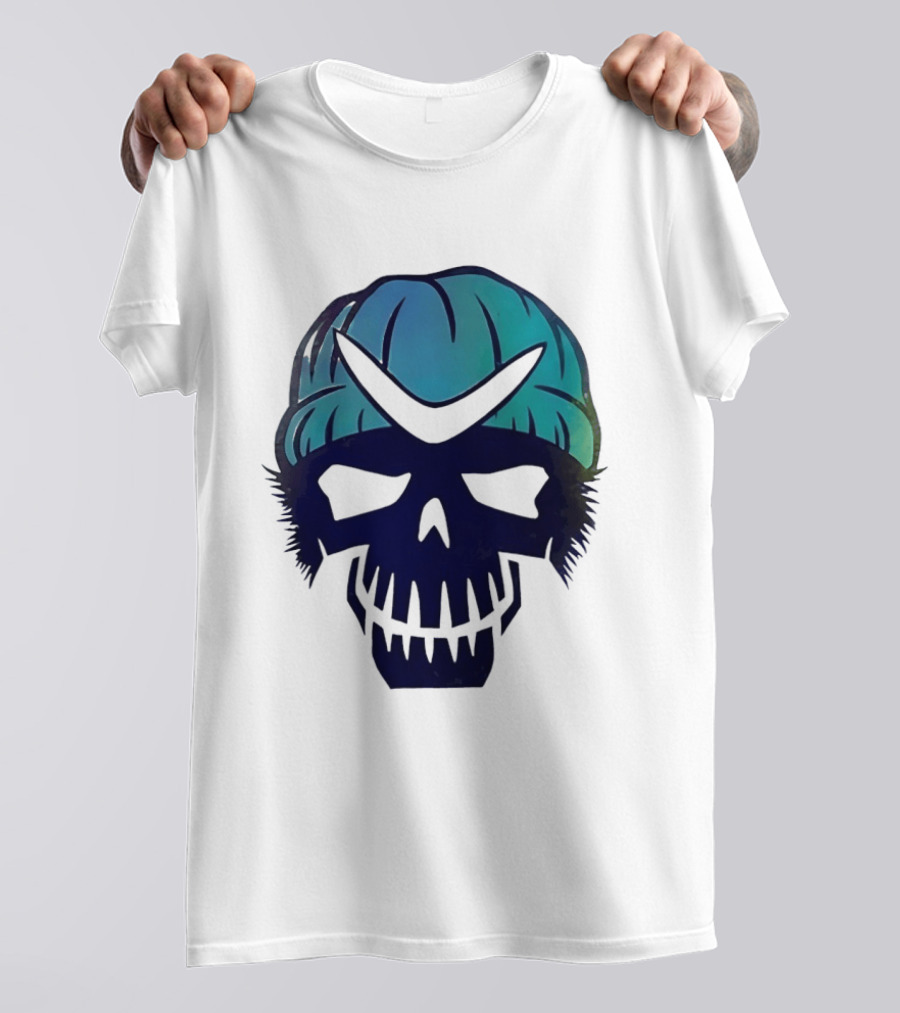 Captain Boomerang Skull Emblem Suicide Squad T-Shirt
